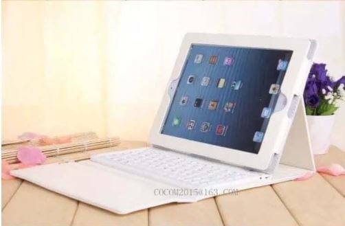 İpad Mini Bluetooth Klavyeli Kılıf (Beyaz) Keyboard İdea: Protection With a key advantage