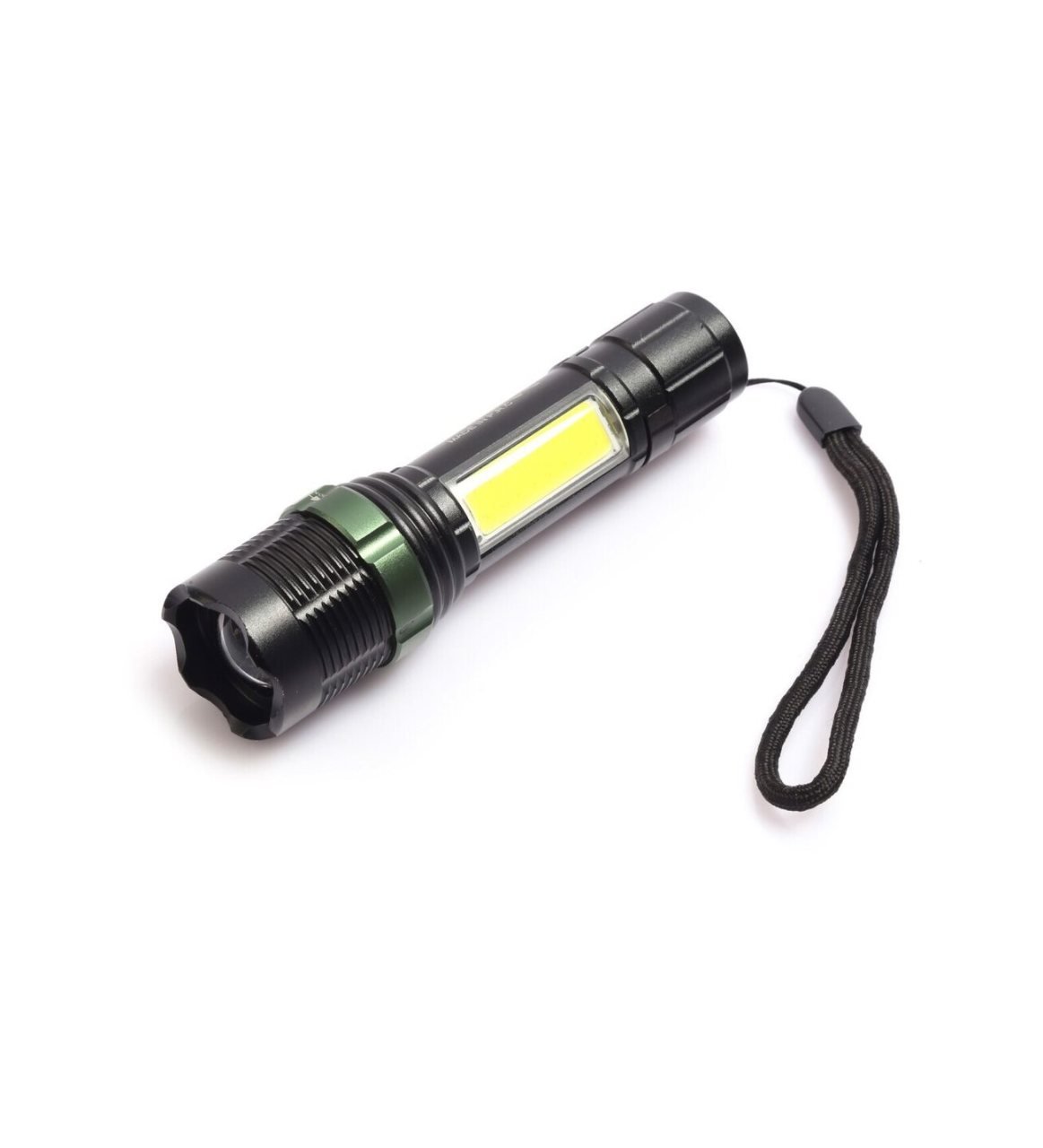 GOLD SİLVER GS-500 EL FENERİ USB İLE ŞARJ EDİLEBİLİR 4 MOD T6 LED EL FENERİ