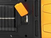 HURRY BOLT HB-1678 ÇOK FONKSİYONLU SOLAR LAMBA 38W GÜNEŞ PANELLİ SARI KAMP LAMBASI