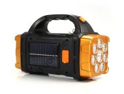 HURRY BOLT HB-1678 ÇOK FONKSİYONLU SOLAR LAMBA 38W GÜNEŞ PANELLİ SARI KAMP LAMBASI