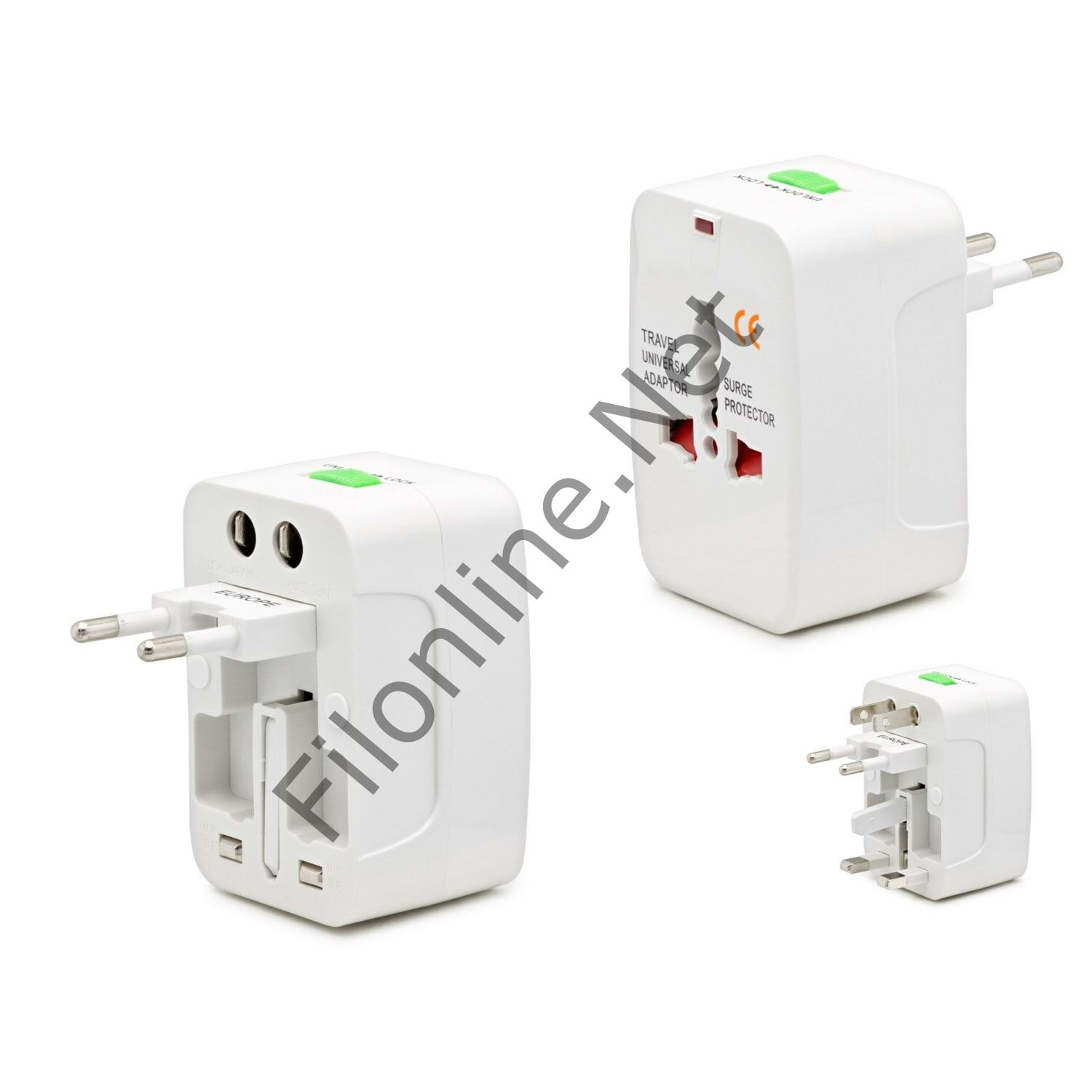 HADRON HDX1253 FİŞ INTERNATIONAL UNIVERSAL AMERİKAN İNGİLİZ  ÇEVİRİCİ PRİZ FİŞ ADAPTÖR