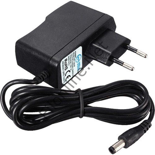 WELL POWER WP-1201P 12 VOLT 1 AMPER PLASTİK KASA 5.5 x 2.5 MM JAK FİŞLİ ADAPTÖR