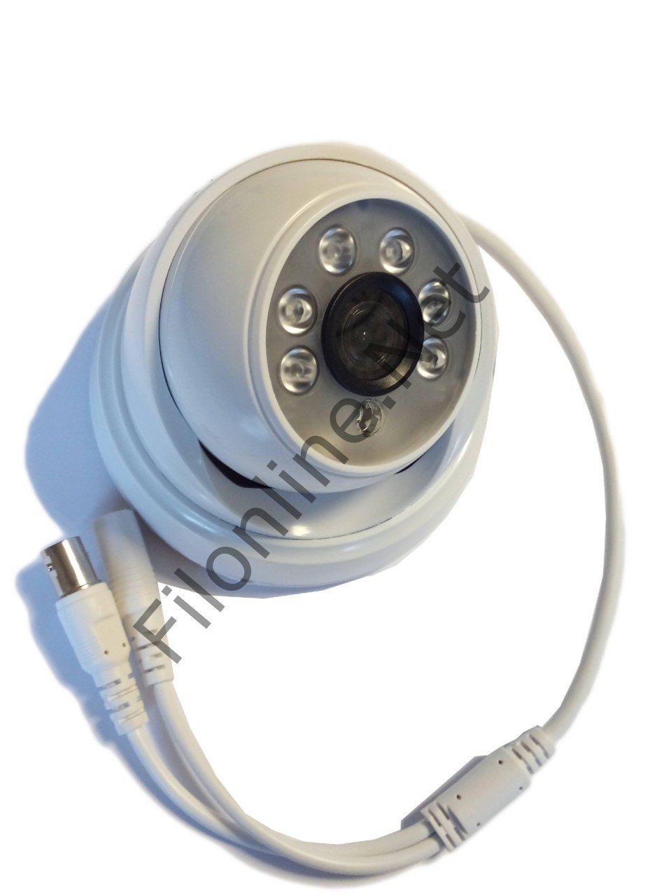 SUNPLUS SP-2200 2MP 18 SMD LED 3.6 MM LENS AHD DOME KAMERA İÇ-DIŞ MEKAN GÜVENLİK KAMERASI