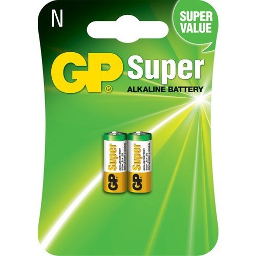 KALEM PİL 2'Lİ 1.5V ALKALİN KISA-YARIM TEK KULLANIMLIK KALEM PİL GP GP910A LR1