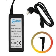 WELLPOWER WNA-AS021 ASUS NOTEBOOK LAPTOP ADAPTÖRÜ 19V 3.42A 65W 4.0x1.35 MM NOTEBOOK ADAPTÖR