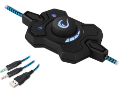 EVEREST RAMPAGE SN-RW7 KULAKLIK MİKROFONLU USB OYUNCU KULAKLIĞI ÖZEL KAPLAMALI KABLO USB GAMING