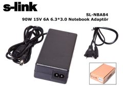 TOSHIBA NOTEBOOK STANDART ADAPTÖR 90W 15V 6.3*3.0 ADAPTÖR S-LINK SL-NBA84