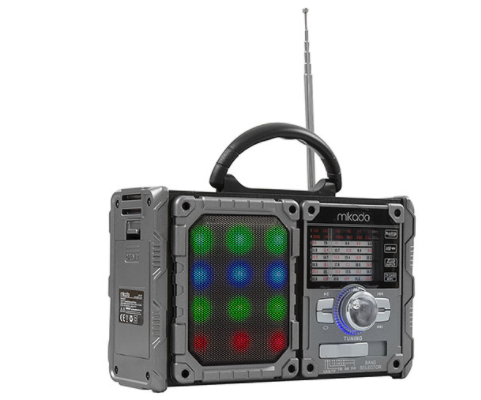 MİKADO MDR-9BT RADYO KLASİK 3 BAND  USB-TF DESTEKLİ BLUETOOTH FM-AM*SW SERENAD-K + HARİCİ BELLEK