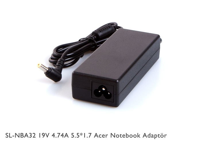ACER NOTEBOOK ADAPTÖR 19V 4.74A 5.5*1.7 ADAPTÖR S-LINK SL-NBA32