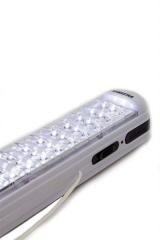 IŞILDAK 42 LEDLİ  ŞARJLI 220V BEYAZ IŞIK ŞARJLI FLORESAN IŞILDAK KAMASTAR KS-714