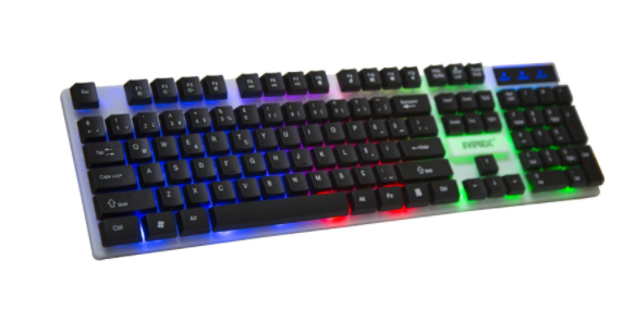 EVEREST KM-191 KLAVYE+MOUSE SET OYUNCU KLAVYESİ GÖKKUŞAĞI AYDINLATMALI Q KLAVYE USB GİRİŞLİ KLAVYE