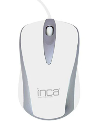 INCA IM-181KB FASCIA MOUSE KABLOLU 1000DPI OPTİK SERİ  USB BAĞLANTILI  BEYAZ