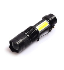 EL FENERİ ŞARJ EDİLEBİLİR 4 MOD POLİS FENERİ 1000 LÜMEN SU GEÇİRMEZ EL FENERİ GOLD SİLVER GS-530