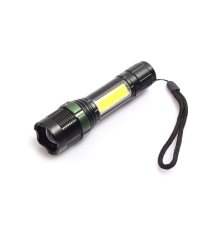 GOLD SİLVER GS-500 EL FENERİ USB İLE ŞARJ EDİLEBİLİR 4 MOD T6 LED EL FENERİ