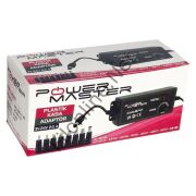 POWERMASTER PM-18747 3-24 VOLT 2 AMPER ÇOK UÇLU AYARLI KADEMELİ ADAPTÖR