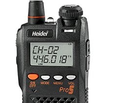 TELSİZ VOX FM 3.7V 1500MAH 8 KANAL TELSİZ HEIDER PRO5 PMR446