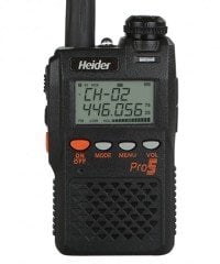 TELSİZ VOX FM 3.7V 1500MAH 8 KANAL TELSİZ HEIDER PRO5 PMR446