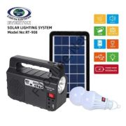 EVERTON RT-908 RADYOLU ÇİFT AMPULLÜ ÇOK AMAÇLI SOLAR FENER