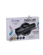 WATTON WT-023 EN GÜÇLÜ ŞARJLI EL FENERİ ALÜMİNYUM 4 MOD AYDINLATMALI EL FENERİ 