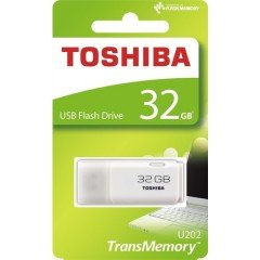 TOSHİBA FLASH BELLEK 32GB USB BELLEK 2.0 USB BEYAZ