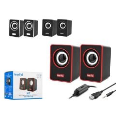 HADRON N7 HOPARLÖR USB KABLOLU 1+1 PC SPEAKER HOPARLÖR
