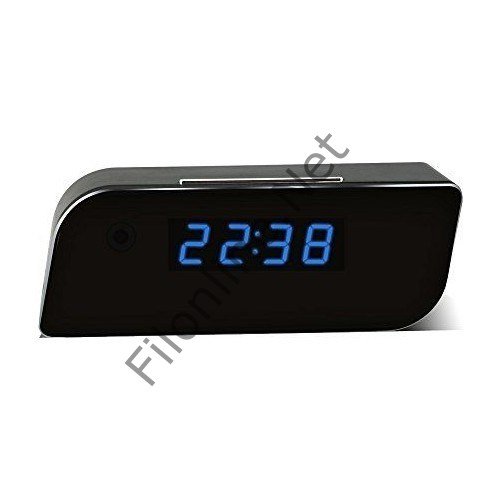 MASA SAATİ GİZLİ KAMERA FULL HD 1080P WIFI ALARMLI GECE GÖRÜŞ GİZLİ CASUS MASA SAATİ GİZLİ KAMERA 02