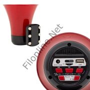 MAGICVOICE MK-196K ARAÇ ÜSTÜ MIKNATISLI BLUETOOTH'LU USB'Lİ ŞARJLI 50 WATT HARİCİ HOPARÖR