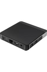 Wellbox Wx-X3 Mini Uydu Alıcısı 4K UHD 9.0 Android 4gb Ram 32GB Hafıza 2.4G Wifi/USB Tv Box
