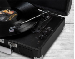 Nostalgia MN-P317 Pikap USB/SD/RCA/Bluetooth 2+1 Ses Sistemi Siyah Mikado