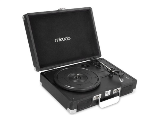 Nostalgia MN-P317 Pikap USB/SD/RCA/Bluetooth 2+1 Ses Sistemi Siyah Mikado