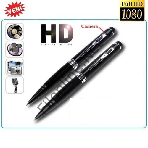 1209 KALEM GİZLİ KAMERA FULL HD 1080P VİDEO + SES KAYIT KALEM KAMERA