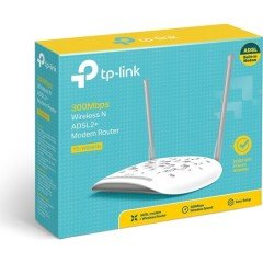 Tp-Link TD-W8961N Modem 300Mbps 4 Port HD 4K ADSL2/Kablosuz Modem Router