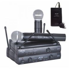 AEX V-680 MİKROFON SİSTEMİ İKİ YAKA TELSİZ MİKROFON SİSTEMİ