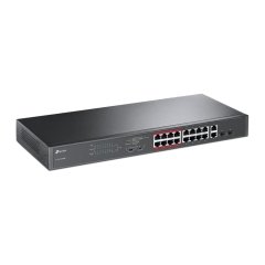 TP-Link TL-SL1218MP Switch 16-Port 10/100Mbps /2-Port Gigabit PoE Switch