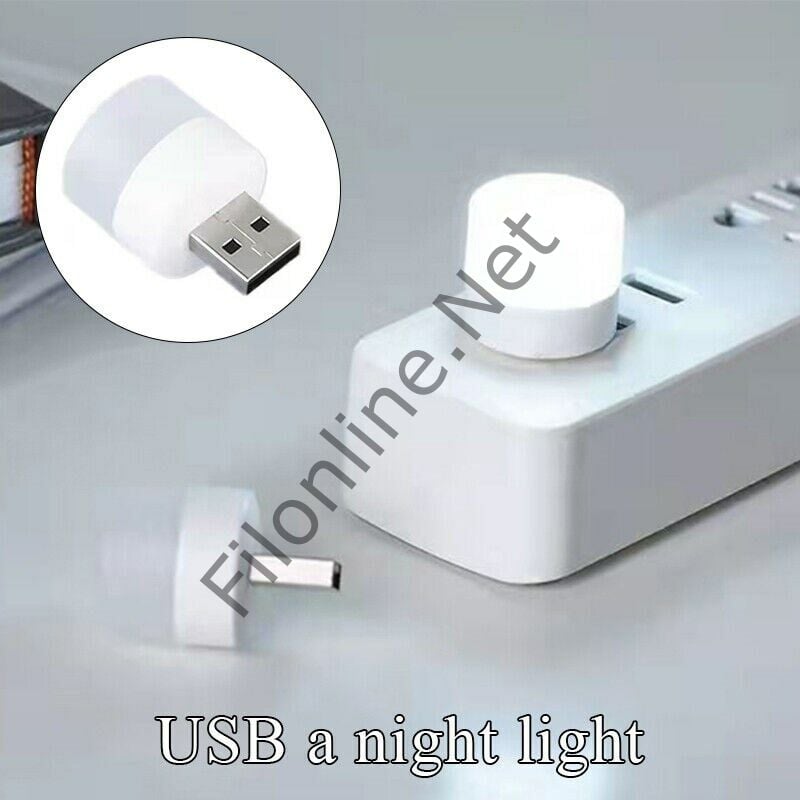 FİLONLİNE 1301 USB LED LAMBASI GECE IŞIĞI LED GÖZ KORUMA LAMBASI
