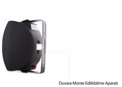 Mikado MDK126-5TA Duvar Hoparlörü 5.25''-13.3cm 80W Siyah Trafolu Duvar Hoparlörü