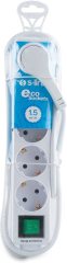 PRİZ 5 'Lİ 1.5 METRE 306 JOULE 2500W ANAHTARLI/AKIM KORUMALI/ÇOCUK KİLİTLİ PRİZ S-LINK SPG-F05