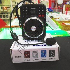 KENSA K-102 ÖĞRETMEN BEL ANFİSİ MİKROFONLU  FM RADYO USB SES KAYIT MÜZİK SEYYAR MEGAFON