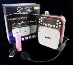 QUGO PORTABLELOUD QG-906 REHBER ÖĞRETMEN BEL ANFİSİ ŞARJLI SPEAKER HOPARLÖRLÜ MİKROFON