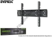 EVEREST TK-4085 40-85 INÇ VESA 300X300-400X400-600X400 MAX 50KG TELEVİZYON ASKI APARATI