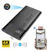 FİLONLİNE 2501 POWERBANK GİZLİ KAMERA FULL HD 4K 1080P WİFİ GECE GÖRÜŞLÜ BEBEK BAKICI KAMERA