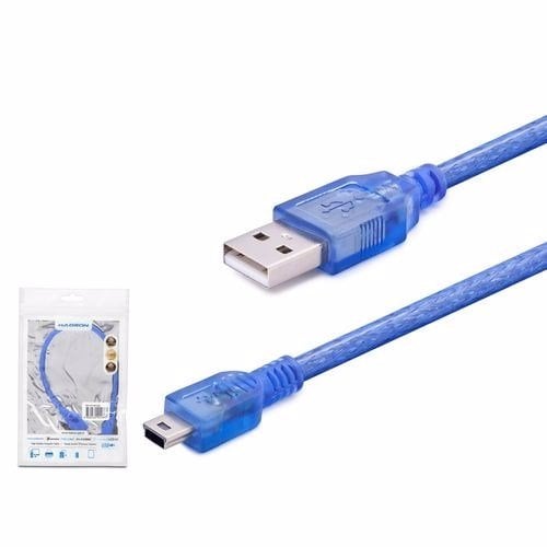 HADRON HN4621A KABLO V3/5PIN TO USB 30CM TRANSPARENT