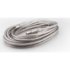 YAZICI KABLOSU 5 METRE USB 2.0 A ERKEK/ USB 2.0 B ERKEK ŞEFFAF YAZICI KABLOSU FİLONLİNE