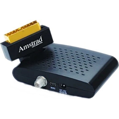 AMSTRAD 1070 UYDU ALICISI ÇOKLU DİL  OSD 2000 KANAL 360° DÖNER BAŞLIK MİNİ FTA DİJİTAL UYDU ALICISI