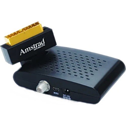 AMSTRAD 1070 UYDU ALICISI ÇOKLU DİL  OSD 2000 KANAL 360° DÖNER BAŞLIK MİNİ FTA DİJİTAL UYDU ALICISI