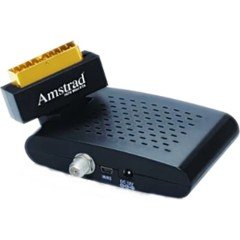 AMSTRAD 1070 UYDU ALICISI ÇOKLU DİL  OSD 2000 KANAL 360° DÖNER BAŞLIK MİNİ FTA DİJİTAL UYDU ALICISI