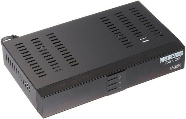 ELECTOMASTER KGS 1200 UYDU ALICISI KGS RF ÇIKIŞLI MERKEZİ SİSTEM UYUMLU KASALI DİJİTAL UYDU ALICI