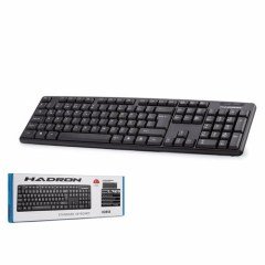 HADRON H858 STANDART Q KLAVYE KABLOLU LAZER BASKI TUŞLAR AYARLANABİLİR YÜKSEKLİK KLAVYE 