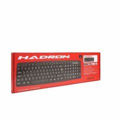 HADRON HD815A STANDART F KLAVYE KABLOLU LAZER BASKI TUŞLAR AYARLANABİLİR YÜKSEKLİK KLAVYE 