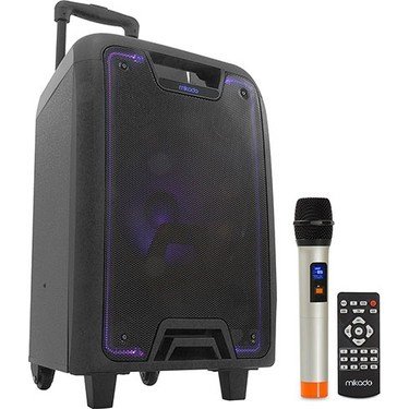 MİKADO MD-301KP TOPLANTI+KONSER ANFİSİ SD+FM MP3 DESTEKLİ KARAOKE BLUETOOTH MİKROFONLU ANFİ 60W UHF